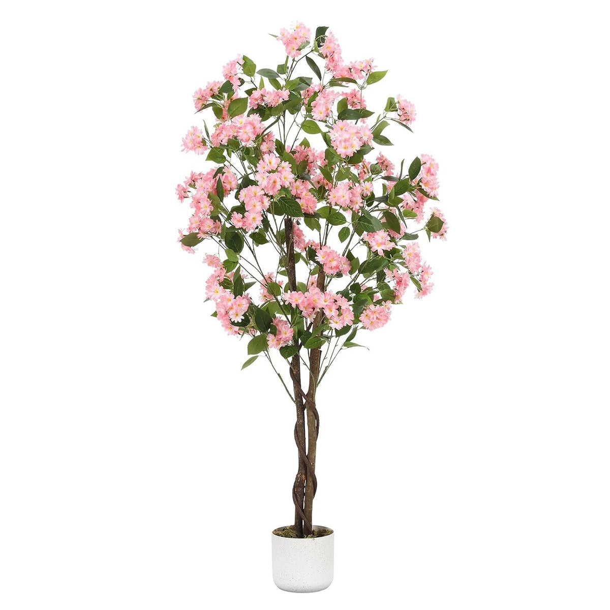 HiMISS Artificial Osmanthus Tree With Lifelike Flowers For Home Decor