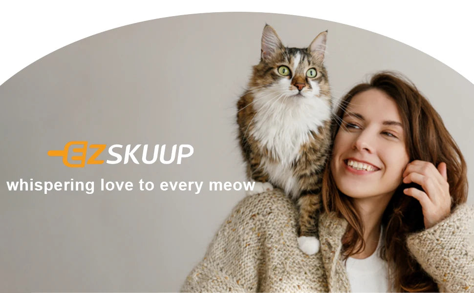 EZSKUUP Non-Stick Cassava Tofu Cat Litter With Odor Control