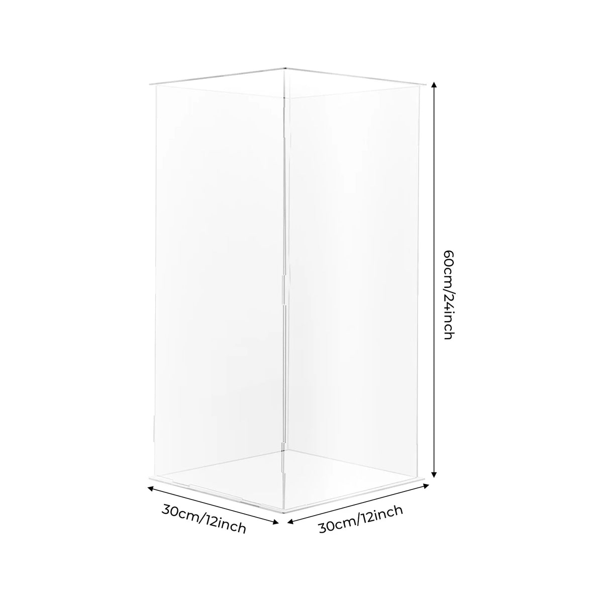 Bymaocar Acrylic Display Case for Collectibles and Action Figures