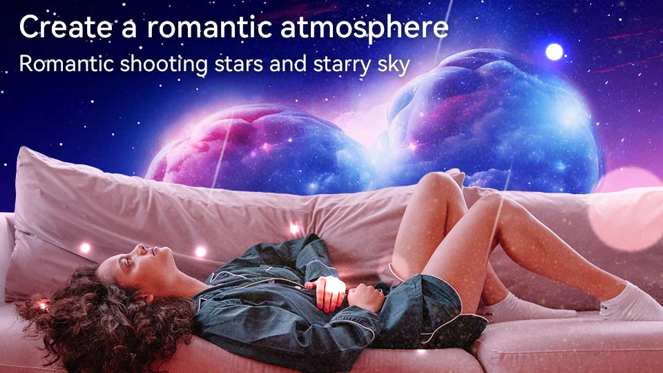 AUSYLE Galaxy Projector Night Light Planetarium Lamp Projection System