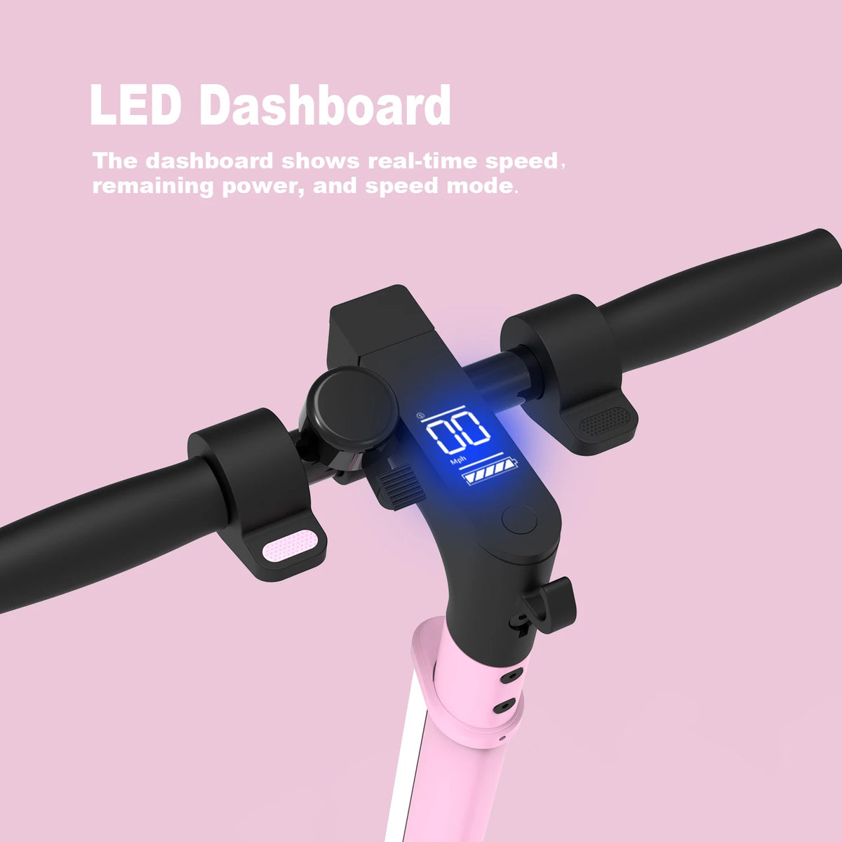 Hiboy S2 Lite Electric Scooter for Teens, 6.5" Solid Tires, 10.6 Miles Long Range, 13MPH Folding E-Scooter, Portable Commuting Kick Scooter with Boost Mode
