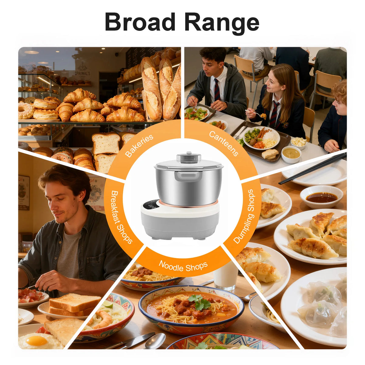 Electric Dough Maker With Fermentation Function For Pizza And Bread