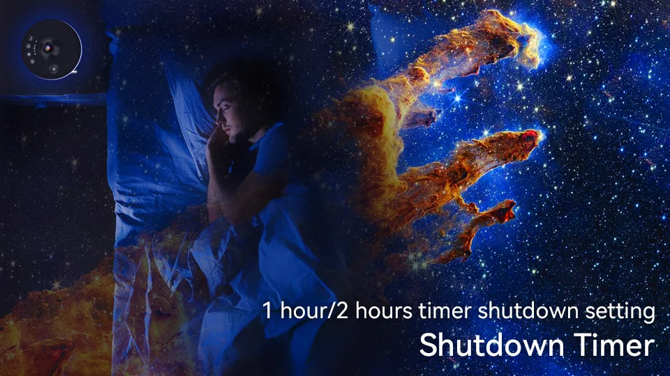 AUSYLE Galaxy Projector Night Light Planetarium Lamp Projection System