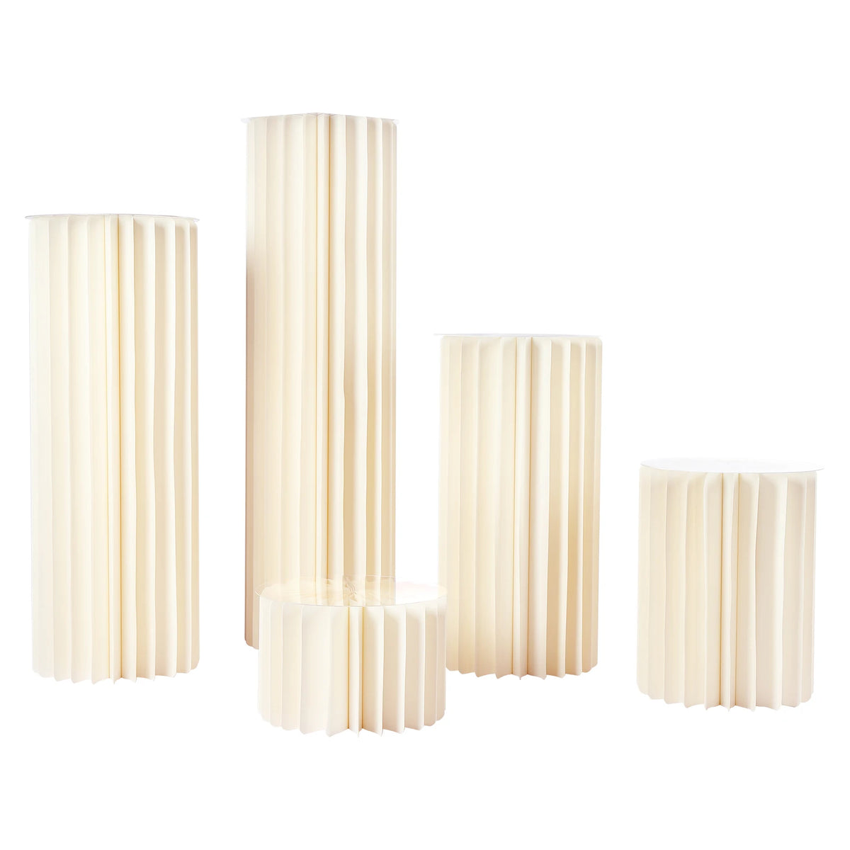 Bymaocar Reusable Cardboard Flower Stand Display Holder for Events