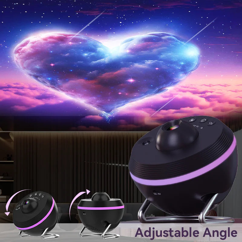 AUSYLE Galaxy Projector Night Light Planetarium Lamp Projection System