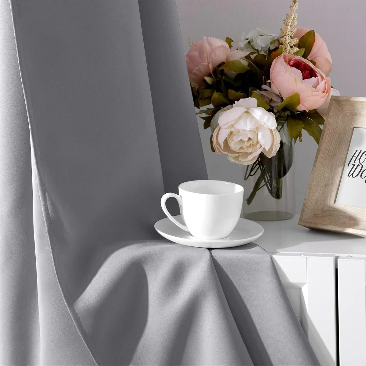 Thermal Insulated Blackout Curtains for Bedrooms Living Rooms and Hotels