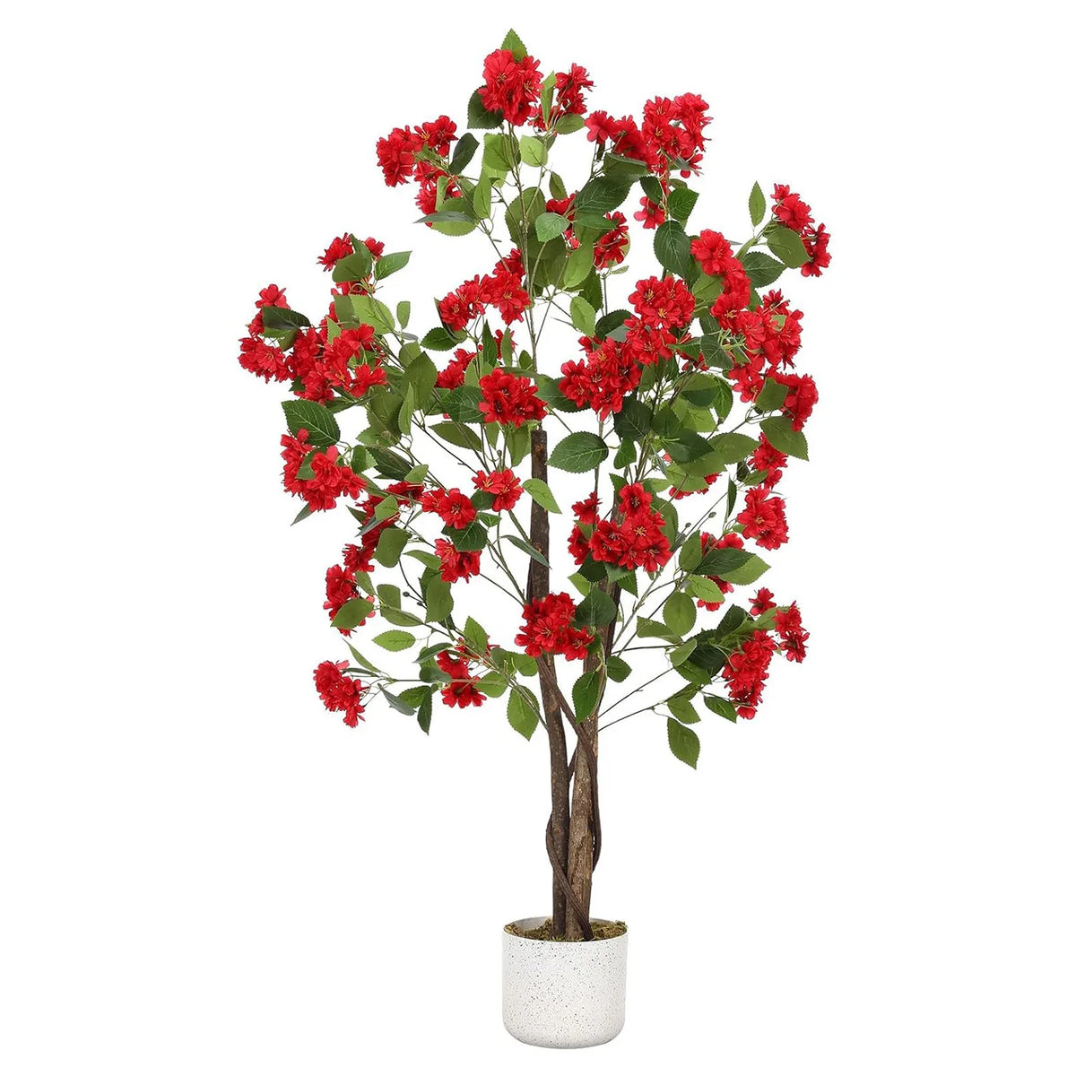 HiMISS Artificial Osmanthus Tree With Lifelike Flowers For Home Decor
