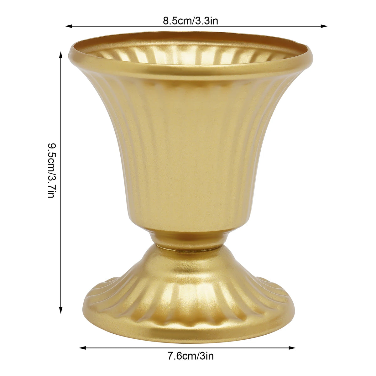 Wedding Trumpet Flower Vases for Table Centerpieces and Event Decor