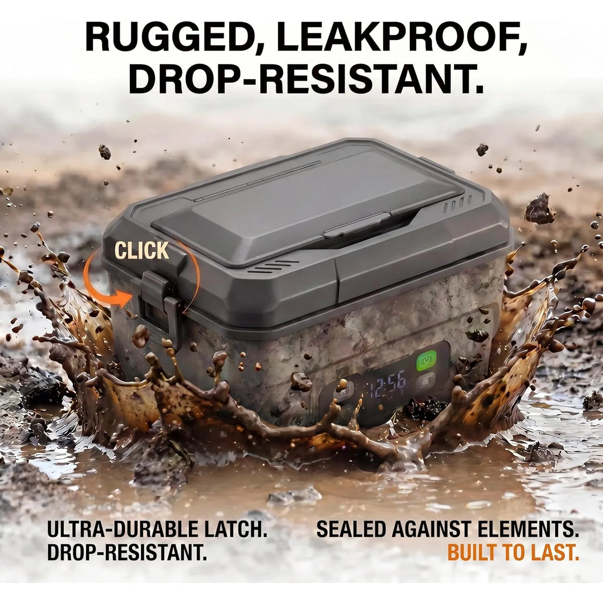 Electric Heated Lunch Box With USB Rechargeable Food Warmer