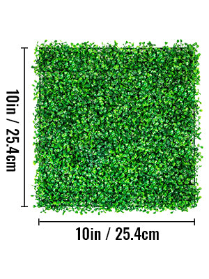 SucceBuy Artificial Boxwood Hedge Panels for Outdoor Privacy and Decor