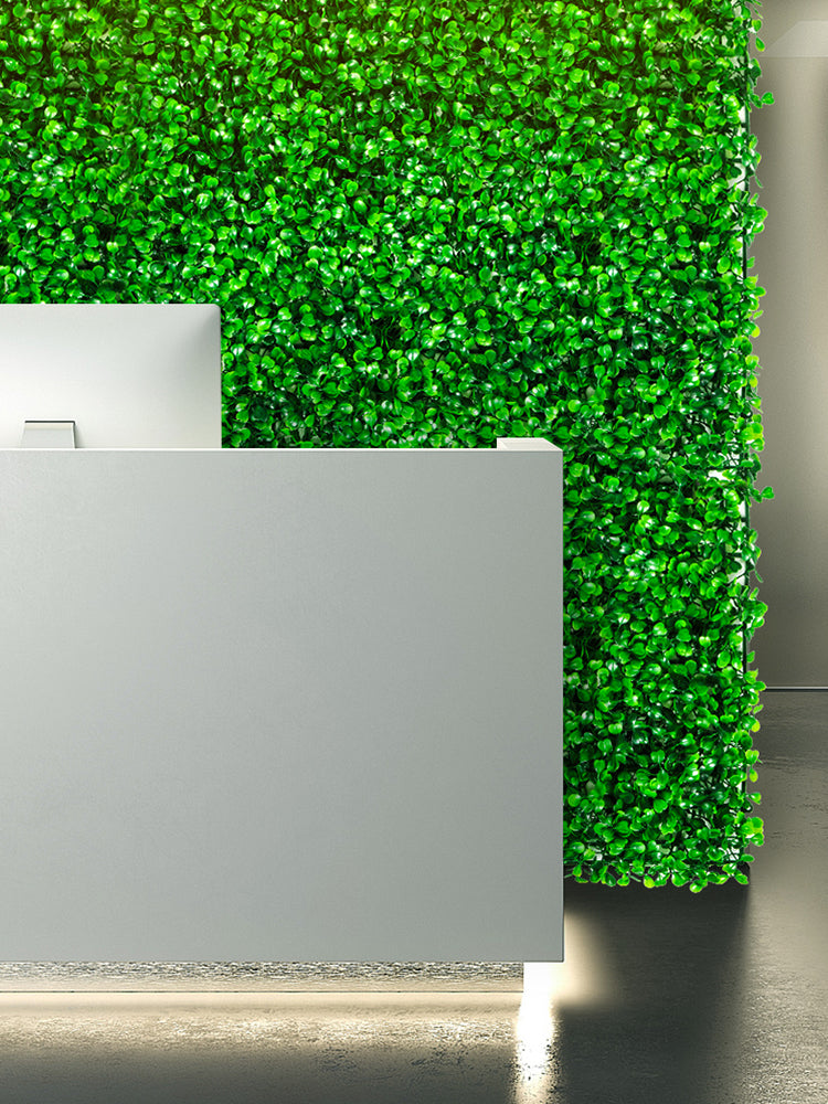 SucceBuy Artificial Boxwood Hedge Panels for Outdoor Privacy and Decor