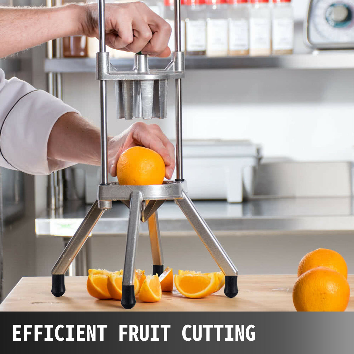 SucceBuy Commercial Lemon Lime Fruit Wedger and Vegetable Slicer