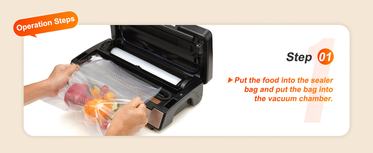 SucceBuy 90KPa Electric Vacuum Sealer Machine for Food Packaging