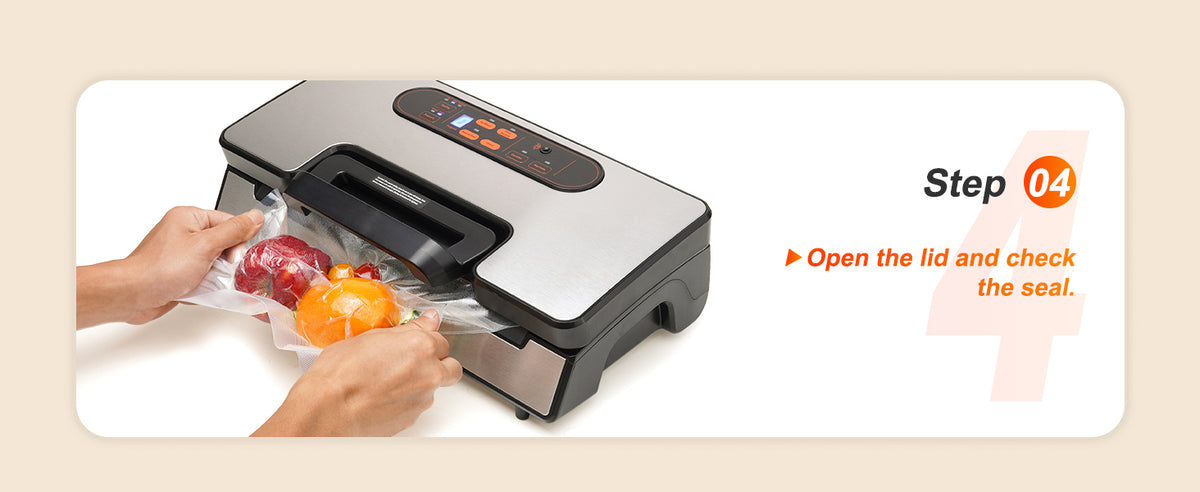 SucceBuy 90KPa Electric Vacuum Sealer Machine for Food Packaging
