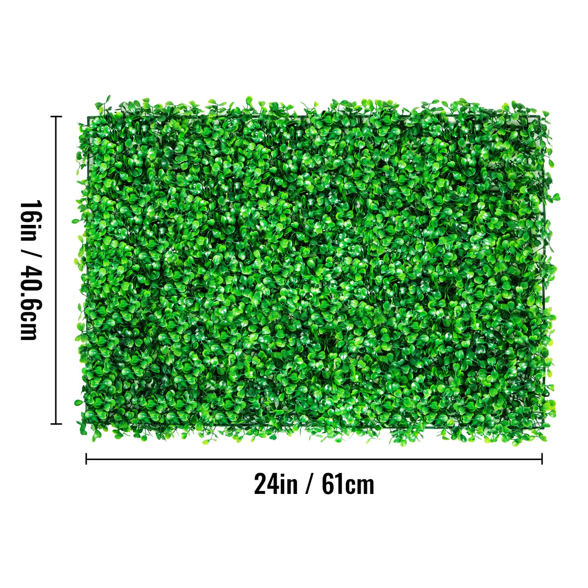 SucceBuy Artificial Boxwood Hedge Panels for Outdoor Privacy and Decor