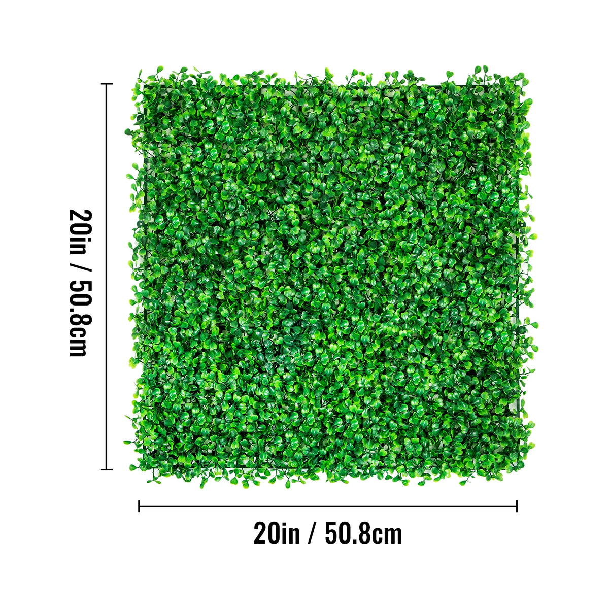 SucceBuy Artificial Boxwood Hedge Panels for Outdoor Privacy and Decor