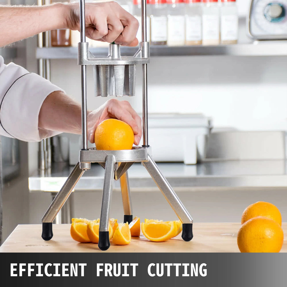 SucceBuy Commercial Lemon Lime Fruit Wedger and Vegetable Slicer
