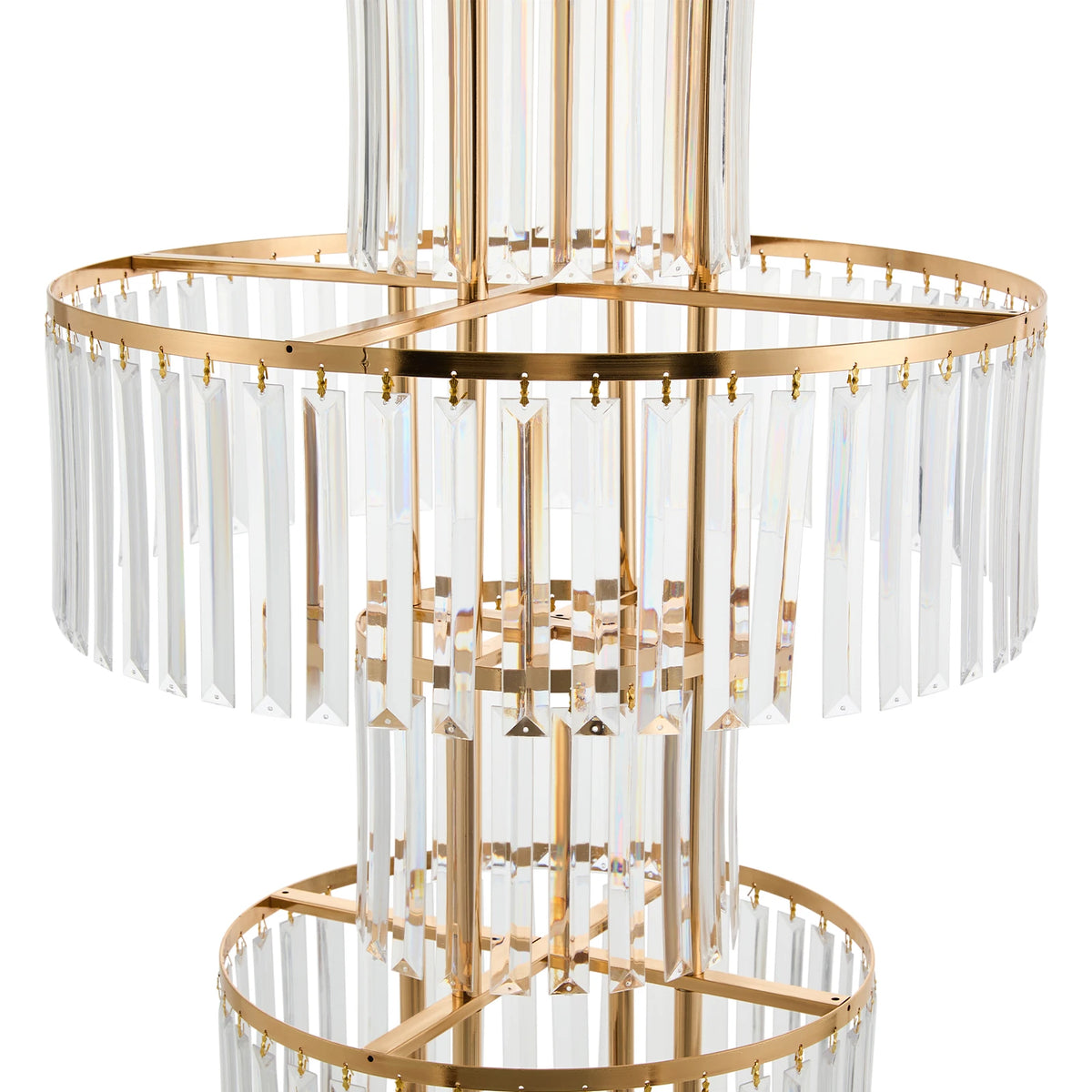 Five Tier Wedding Flower Stand For Elegant Event Centerpieces