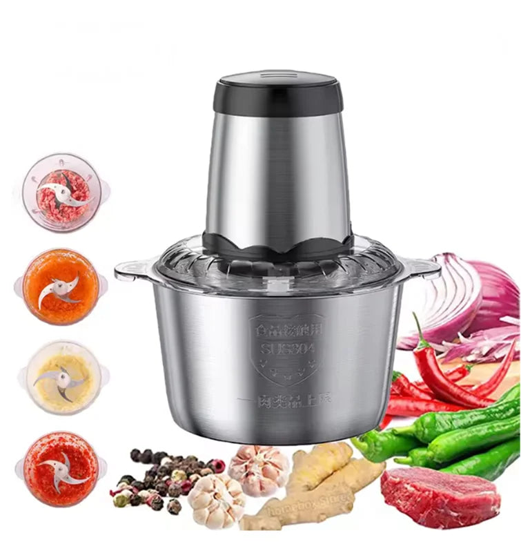 Electric Meat Grinder And Multifunctional Food Processor For Meat Filling