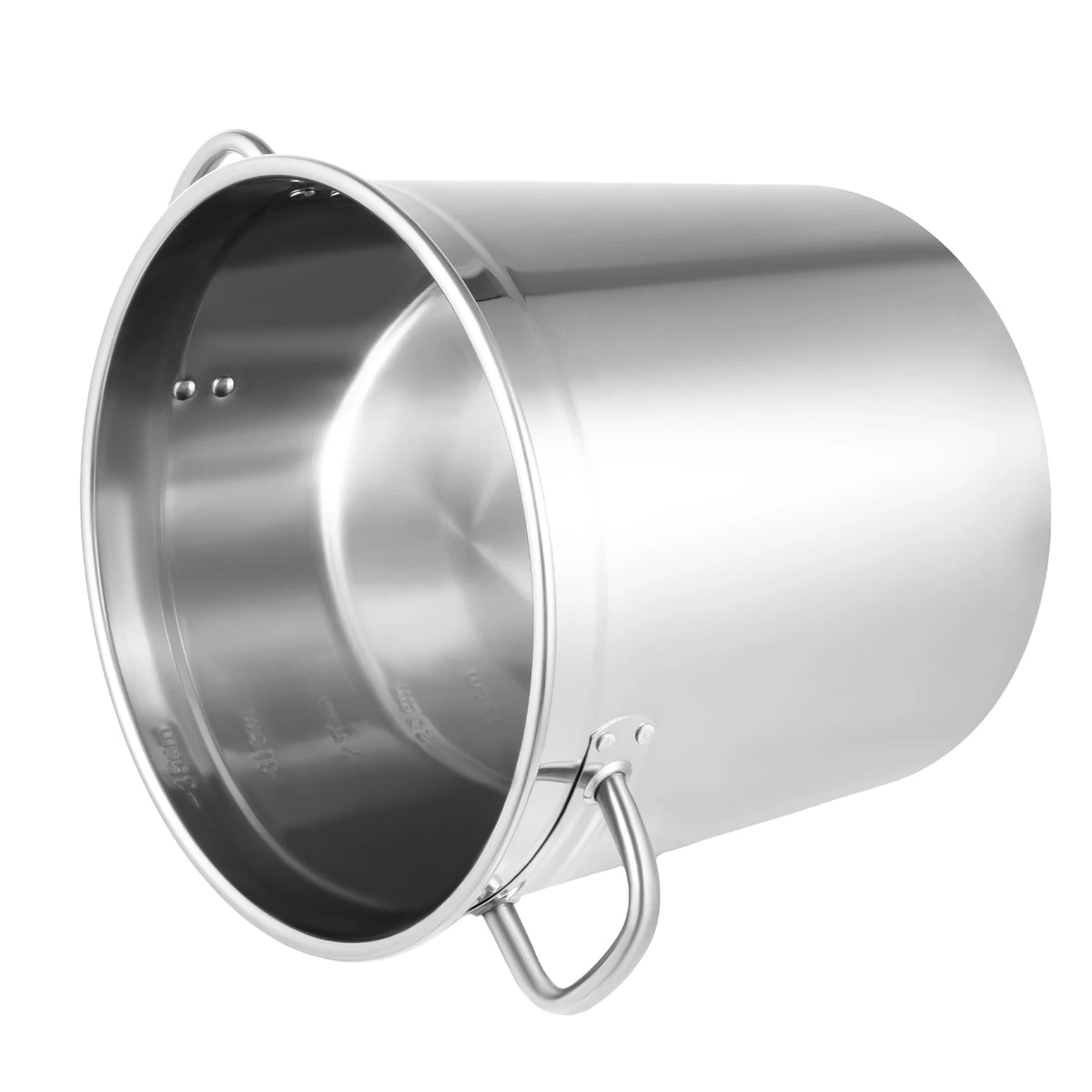Versatile Stainless Steel Soup Stock Pot With Lid And Handles