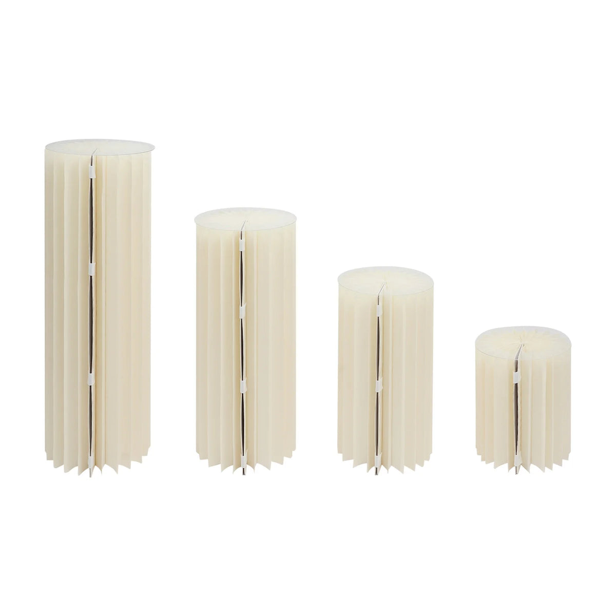 Foldable Cardboard Flower Stand Set for Wedding and Party Displays