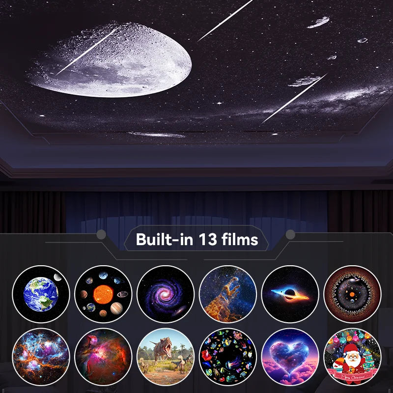 AUSYLE Galaxy Projector Night Light Planetarium Lamp Projection System