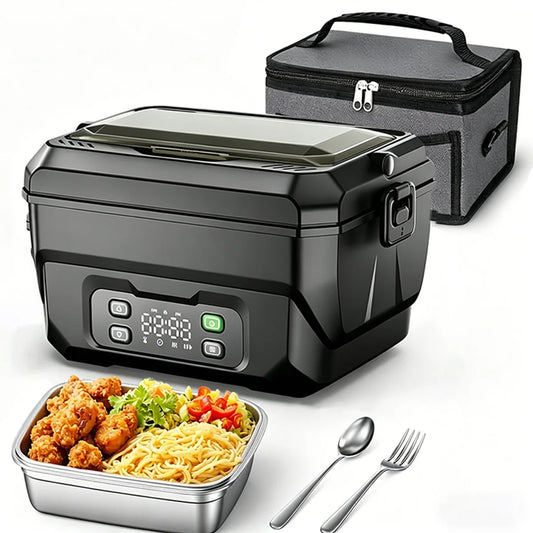 Electric Heated Lunch Box With USB Rechargeable Food Warmer