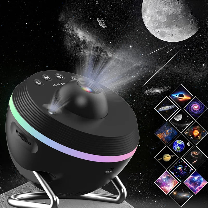 AUSYLE Galaxy Projector Night Light Planetarium Lamp Projection System