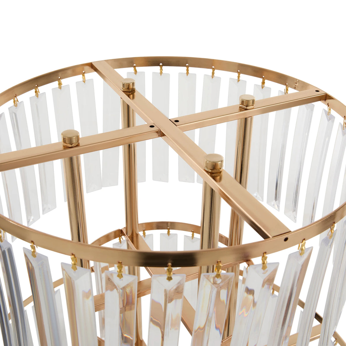 Five Tier Wedding Flower Stand For Elegant Event Centerpieces