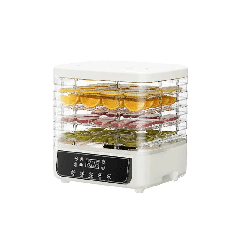 Household Fruit And Vegetable Food Dryer With Adjustable Temperature Control
