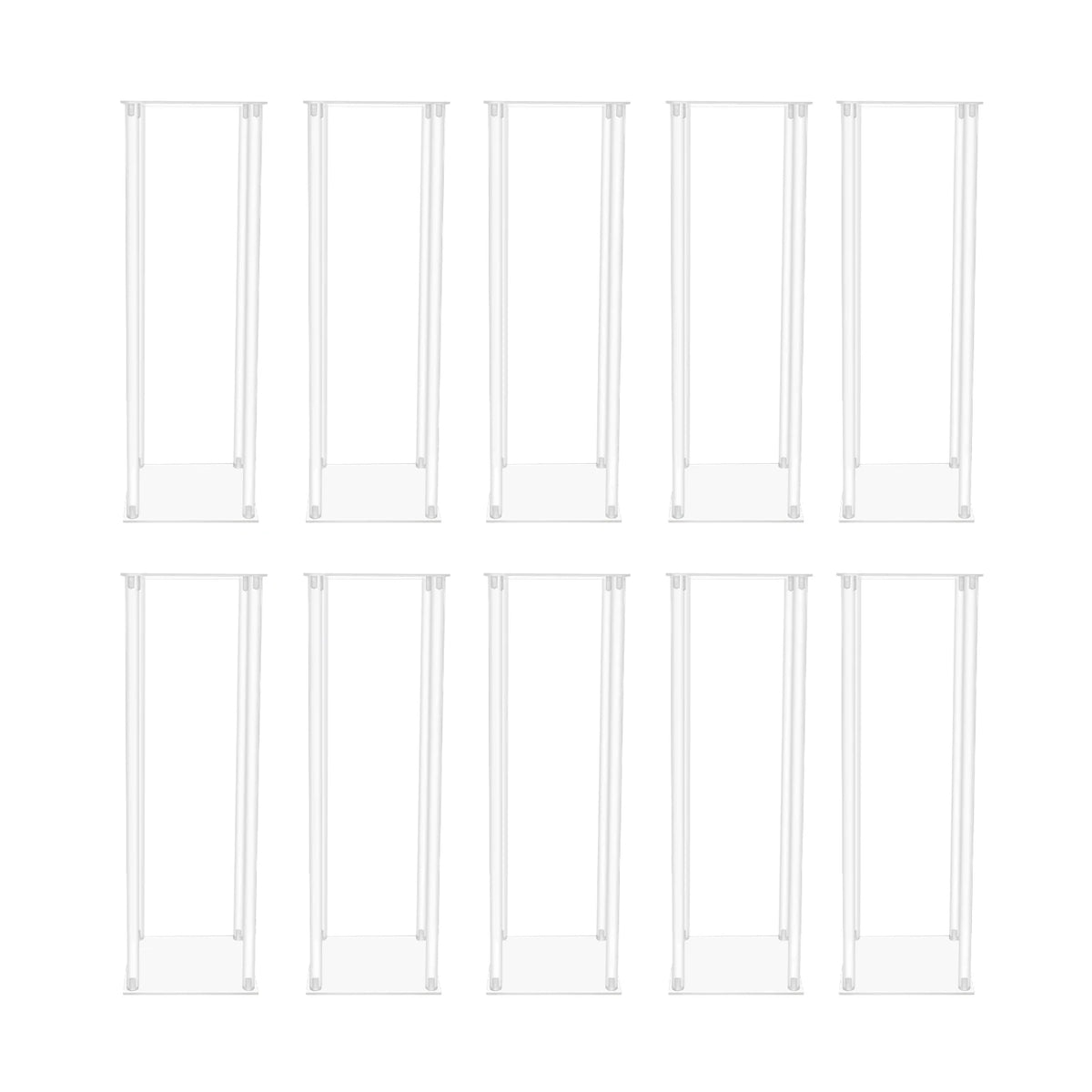 Acrylic Wedding Flower Stands Set for Elegant Event Centerpieces