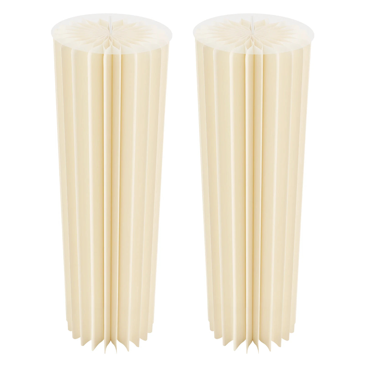 Reusable Foldable Honeycomb Cardboard Wedding Flower Stand Display Pedestal