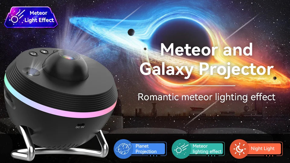 AUSYLE Galaxy Projector Night Light Planetarium Lamp Projection System