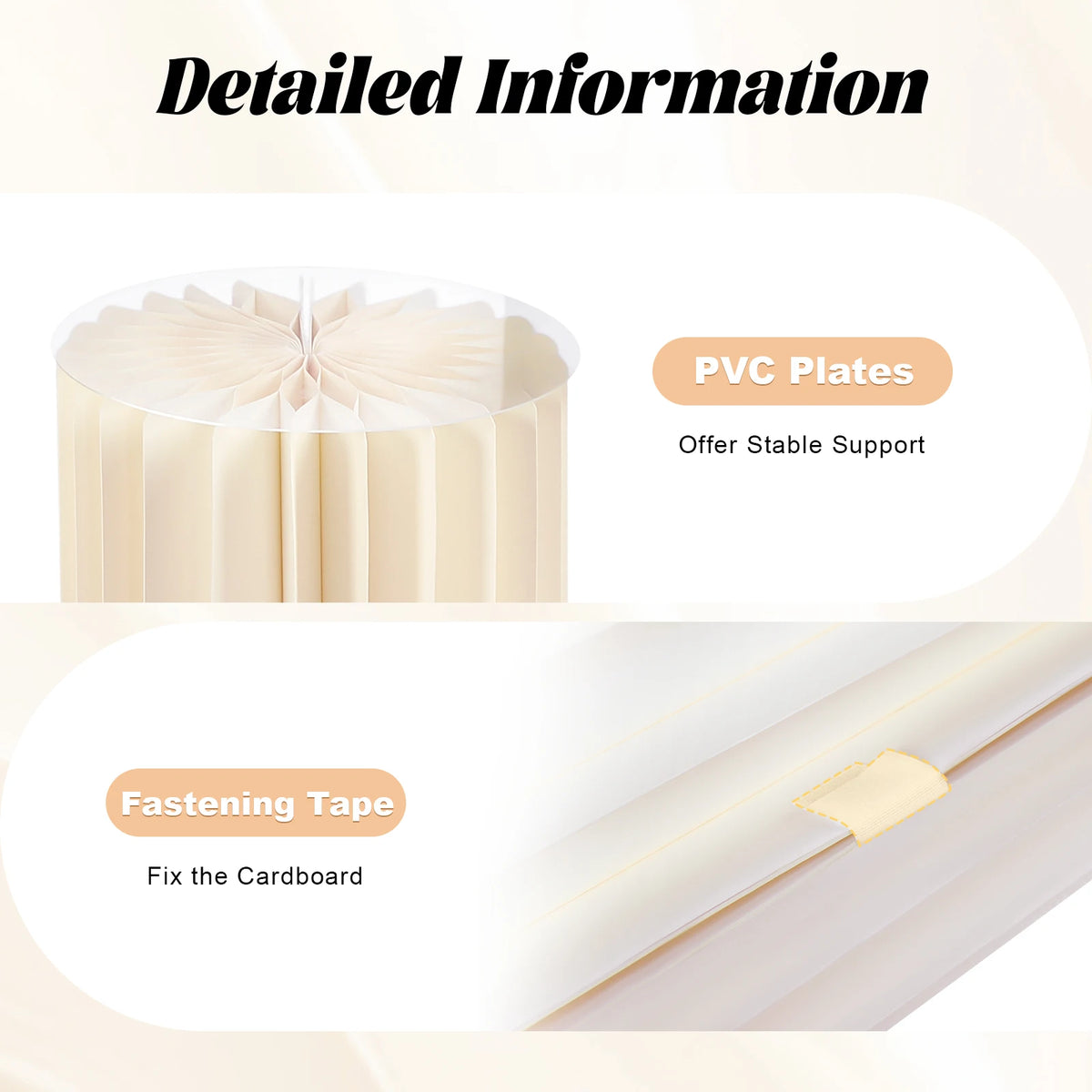 Bymaocar Reusable Cardboard Flower Stand Display Holder for Events