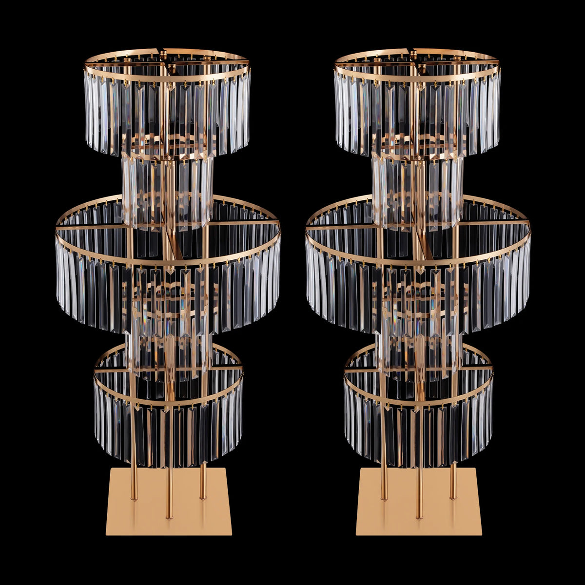 Five Tier Wedding Flower Stand For Elegant Event Centerpieces