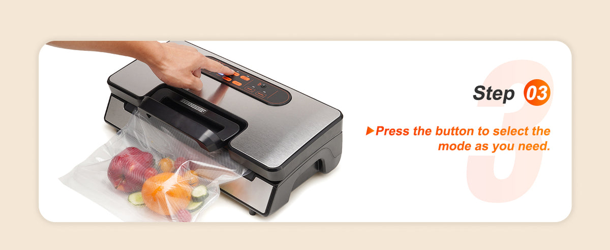 SucceBuy 90KPa Electric Vacuum Sealer Machine for Food Packaging